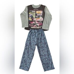 Children’s Minecraft Arrow 2- piece pajama set